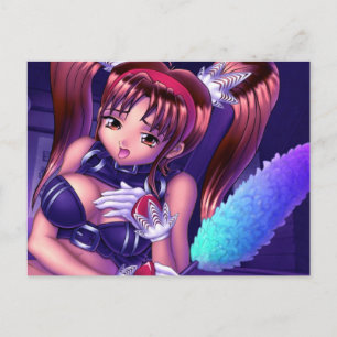 Anime Girl - Honey Briefkaart