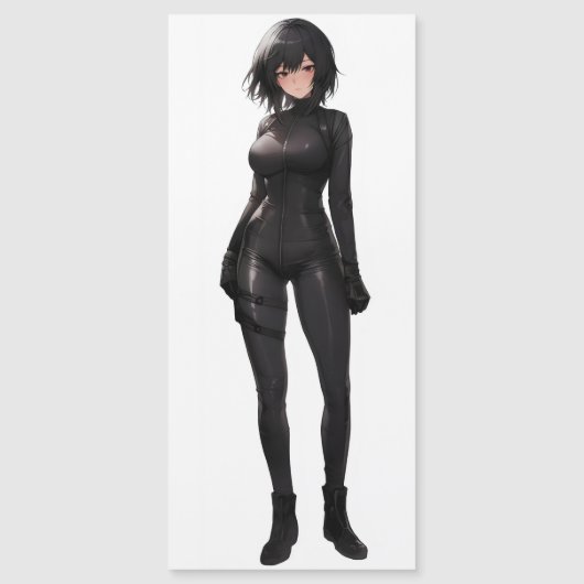 Anime Girl in Bodysuit (Voorkant)