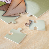 Anime Girl in Fox Cosplay Legpuzzel (Zijkant)