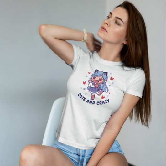 Anime Girl in Love T-shirt