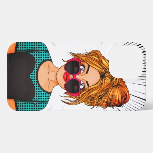 Anime Girl iPhone Hoesje (Achterkant horizontaal)