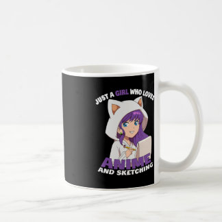 Anime Girl is gewoon een meisje dat van Anime en S Koffiemok