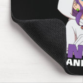 Anime Girl is gewoon een meisje dat van Anime houd Muismat (Hoek)