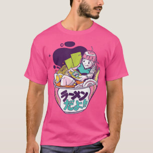 Anime Girl Japanime Japanse manga Beauful otaku T-shirt