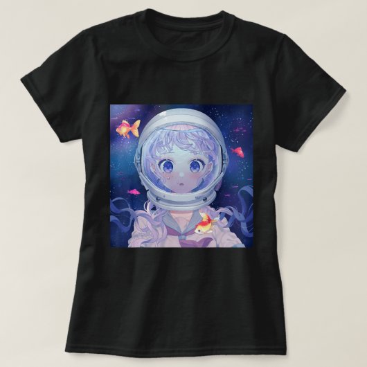 Anime Girl Kawaii esthetische Japanse Otaku T-shirt (Design voorkant)