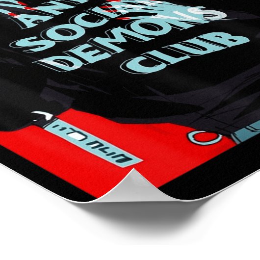 Anime Girl Kawaii Waifu Egirl Aesthetisch Japans O Poster (Hoek)