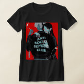 Anime Girl Kawaii Waifu Egirl Aesthetisch Japans O T-shirt (Laagn)