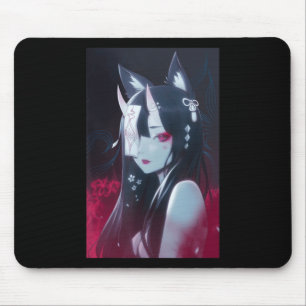 Anime Girl Kawaii Waifu esthetische Japanse Manga Muismat