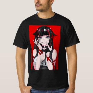 Anime Girl Kawaii Waifu esthetische Japanse Manga T-shirt