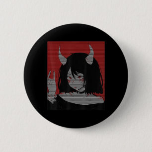 Anime Girl Kawaii Waifu esthetische Japanse otaku Ronde Button 5,7 Cm