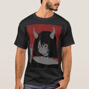 Anime Girl Kawaii Waifu esthetische Japanse otaku T-shirt