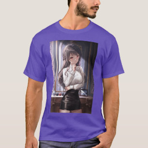 Anime Girl Kawaii Waifu esthetische Japanse otaku T-shirt
