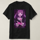 Anime Girl Kawaii Waifu esthetische Japanse otaku  T-shirt (Design voorkant)