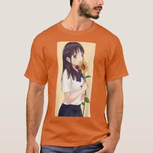 Anime Girl Kawaii Waifu esthetische Japanse otaku  T-shirt