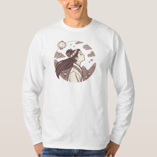 Anime Girl Lijkt Blossom Schattige Gift✨☁️🗻🏮 T-S T-shirt