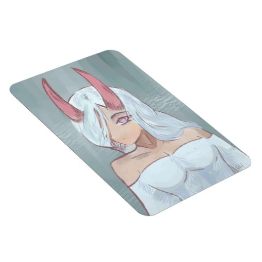 Anime girl magneet (Rechterzijde)