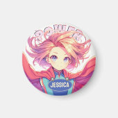 Anime Girl Magneet (Voorkant)