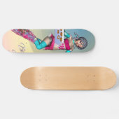 Anime girl met koekjes Skateboard (Horizontaal)