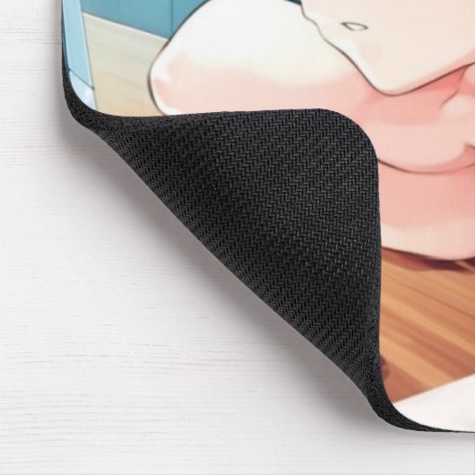 Anime Girl Mousepad Muismat (Hoek)