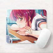 Anime Girl Mousepad Muismat (Met muis)