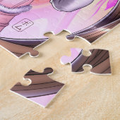 Anime Girl - Nikki Legpuzzel (Zijkant)