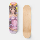 Anime Girl - Nikki Skateboard (Voorkant)