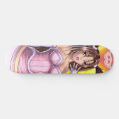 Anime Girl - Nikki Skateboard (Horizontaal)