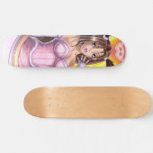 Anime Girl - Nikki Skateboard (Horizontaal)