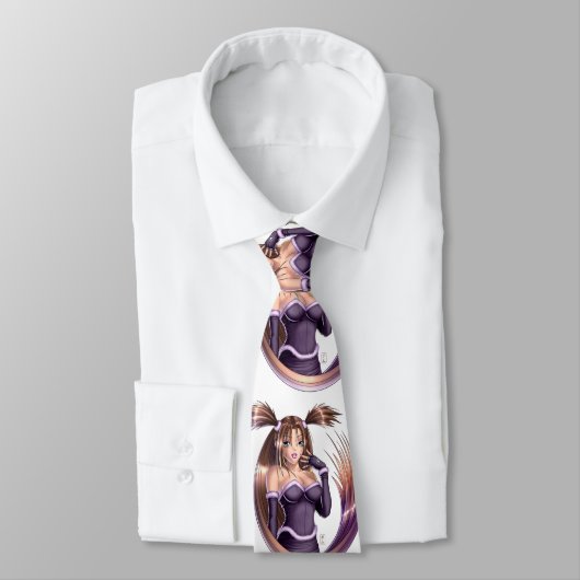 Anime Girl - Nikki Stropdas (Gebonden)