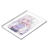Anime girl notitieboek (Linkerzijde)