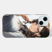 Anime Girl Office Worker Case-Mate iPhone Case (Achterkant (horizontaal))