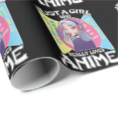 Anime Girl Otaku Teen Japans Manga Comic Fan Cadeaupapier (Rol Hoek)