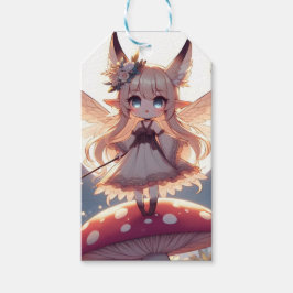 Anime Girl Pixie Hippie Moon Fairy Cadeaulabel