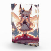 Anime Girl Pixie Hippie Moon Fairy Fotoblokken (Rechts)