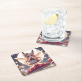 Anime Girl Pixie Hippie Moon Fairy Kartonnen Onderzetters (Insitu)