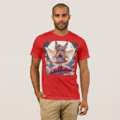 Anime Girl Pixie Hippie Moon Fairy T-shirt (Voorkant volledig)