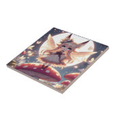 Anime Girl Pixie Hippie Moon Fairy Tegeltje (Zijkant)