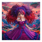 Anime Girl Poster (Voorkant)