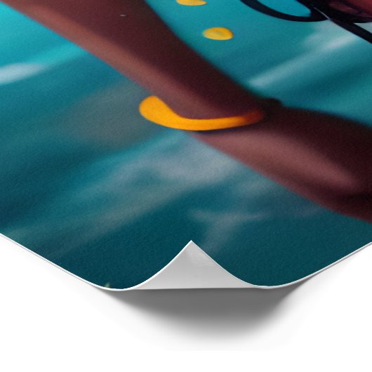 Anime Girl Poster (Hoek)