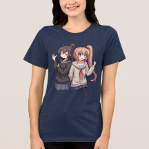 Anime Girl Power T-shirt
