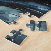 Anime Girl Rainy Day Puzzel - Waterverf Jigsaw (Zijkant)