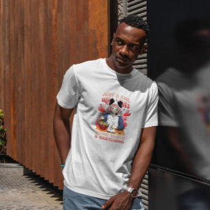 Anime Girl Ramen en Sketching T-shirt