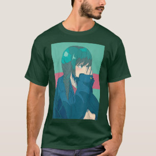 Anime Girl Retro 80s 90s Aesthetische Lofi Japans T-shirt