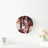Anime girl Samurai Ronde Klok (Huis)