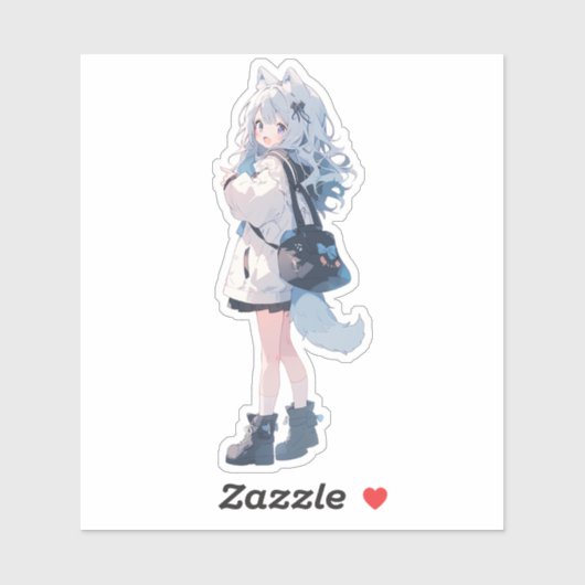 Anime Girl Series Sticker (Vel)