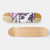 Anime Girl Skateboard (Horizontaal)
