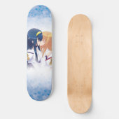 Anime girl Skateboard girly and cartoon fantasy (Voorkant)