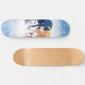 Anime girl Skateboard girly and cartoon fantasy (Horizontaal)