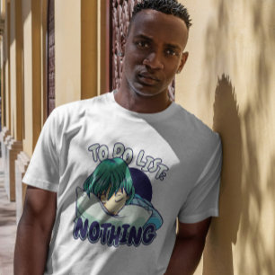 Anime Girl Sleeping T-shirt