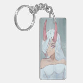 Anime, girl, sleutelhanger (Voorkant Links)